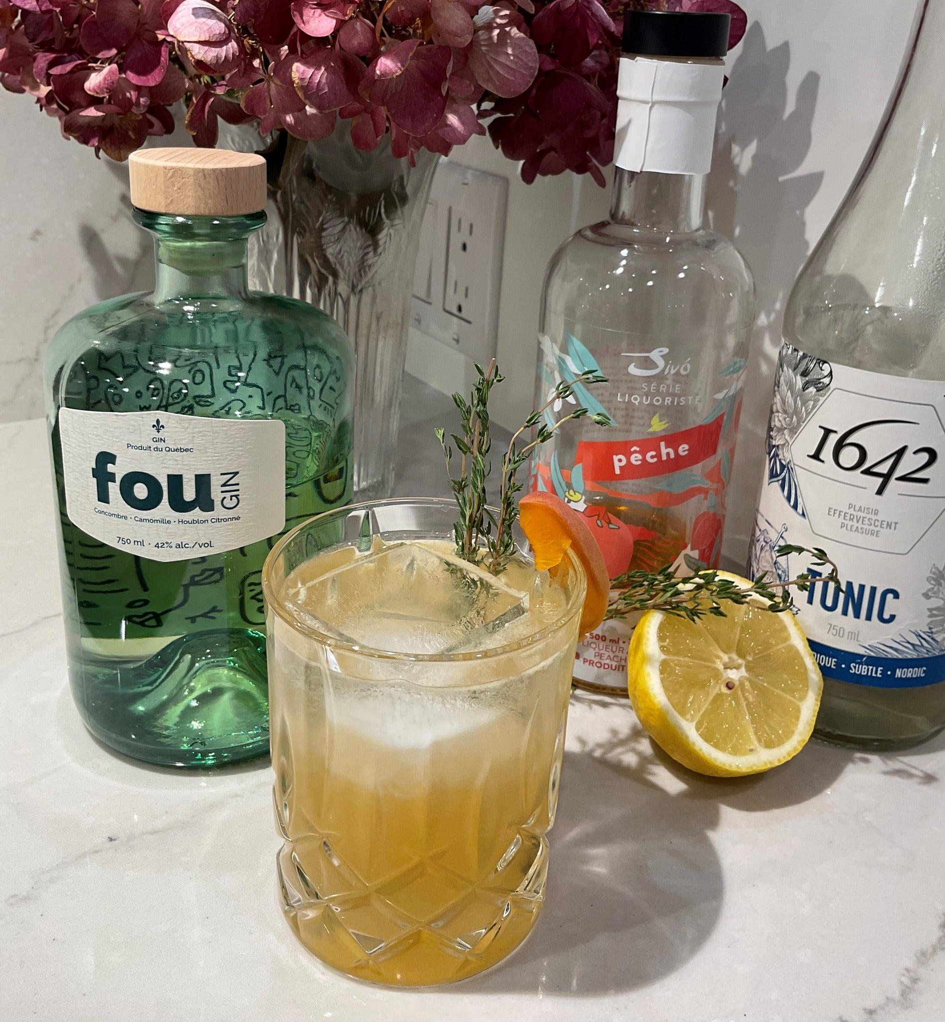 Herbaceous Peach - 1642 Tonics and Mixers