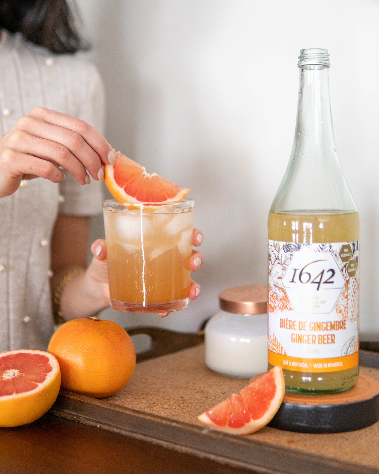 1642 Gingerbeer and Fruit