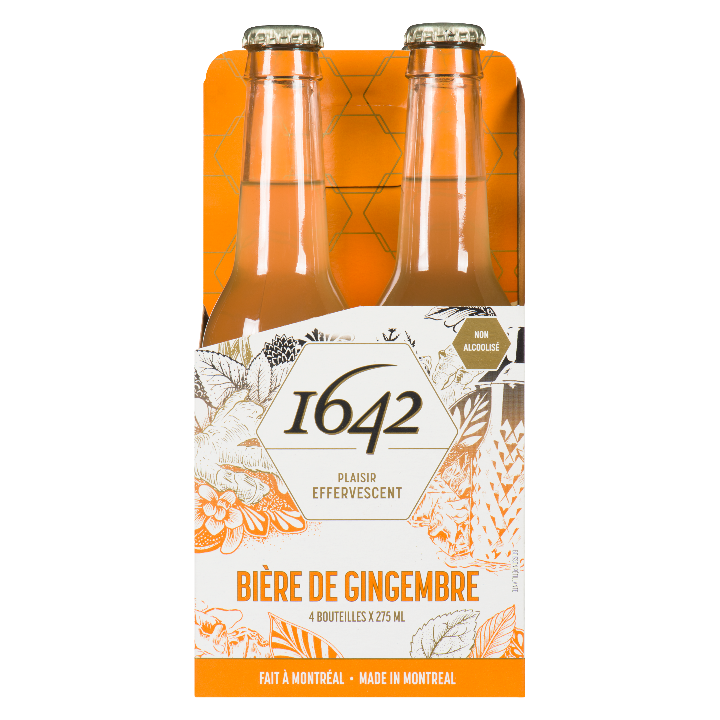 Bière de Gingembre - 1642 Tonics et Mixeurs