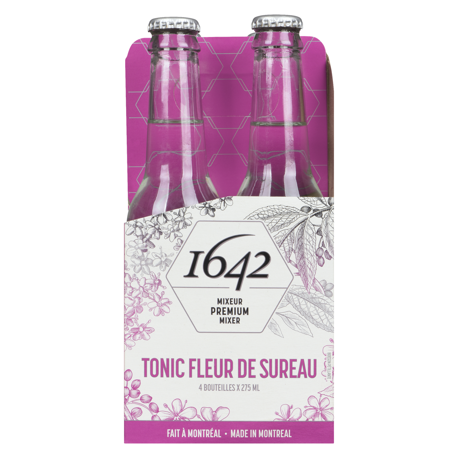 Tonic Elderflower - 1642 Tonics and Mixers