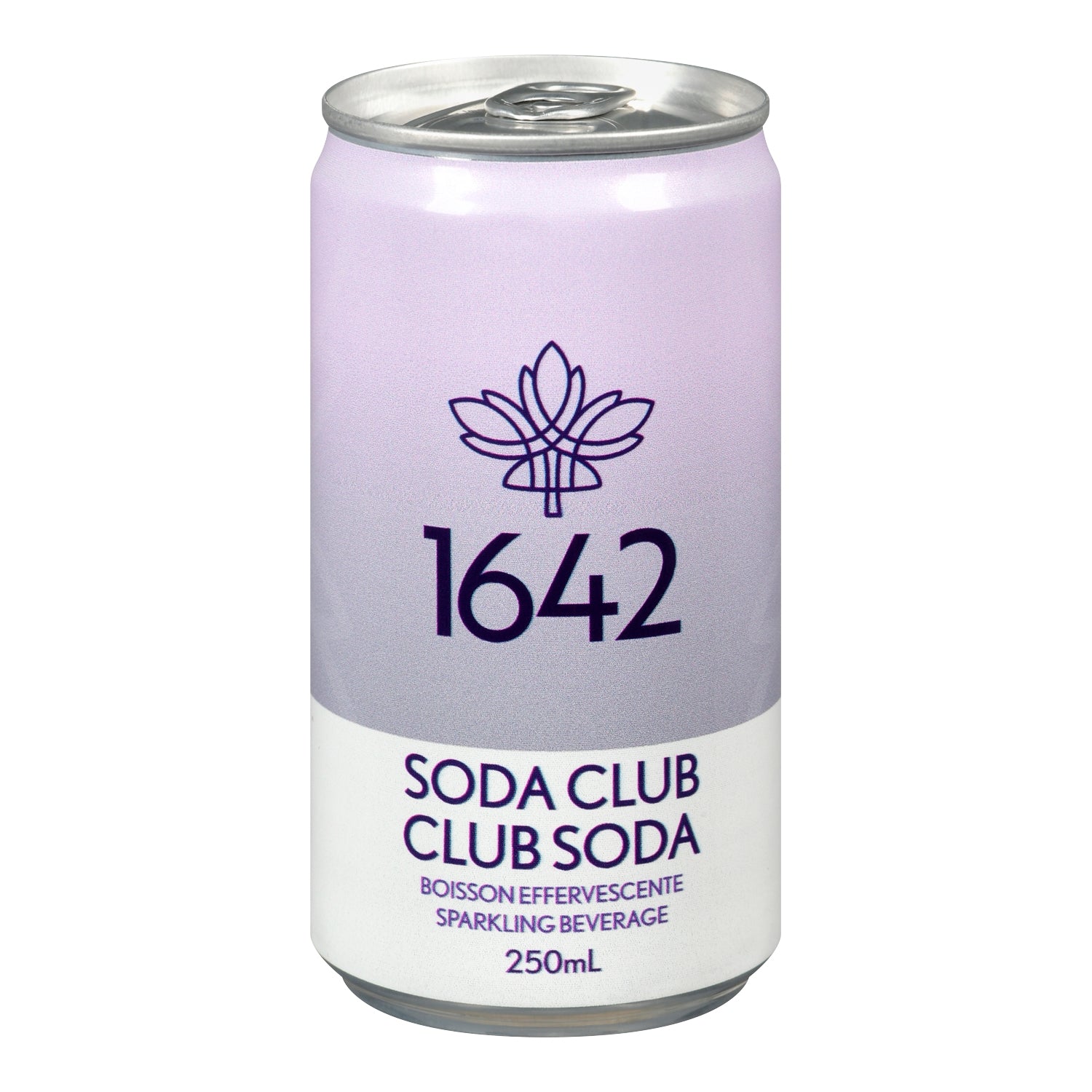 1642 Soda Club — canette 250 ml, face avant