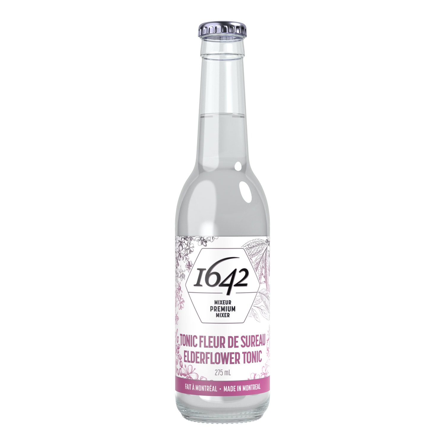 Tonic Elderflower - 1642 Tonics and Mixers