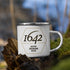 Enamelled mug - 1642 Tonics and Mixers