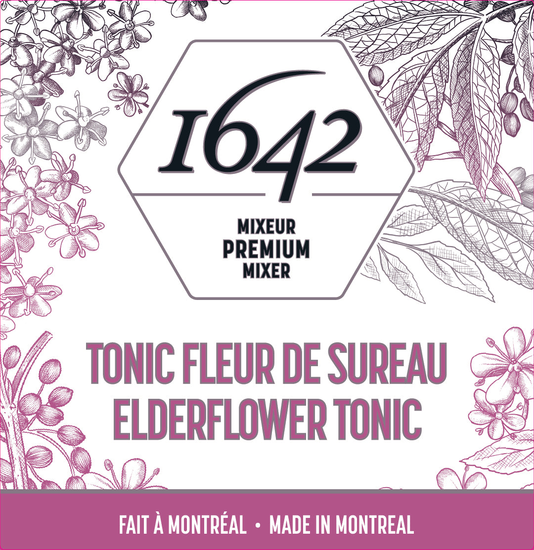 Tonic Elderflower - 1642 Tonics and Mixers