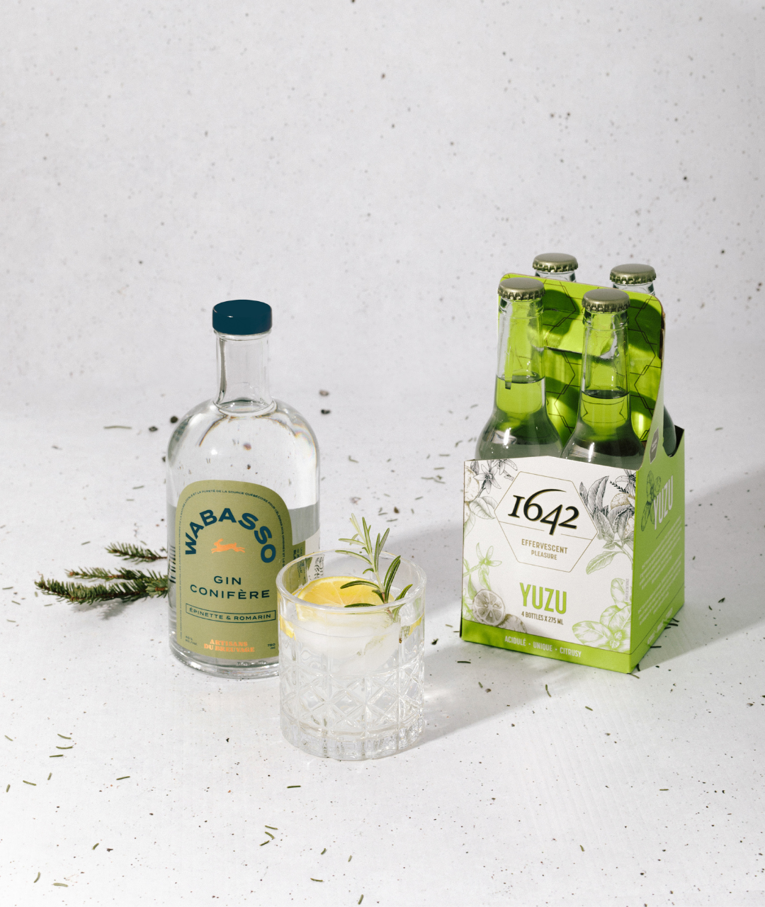 Tom Collins Conifère | Cocktail 1642 - 1642 Tonics and Mixers