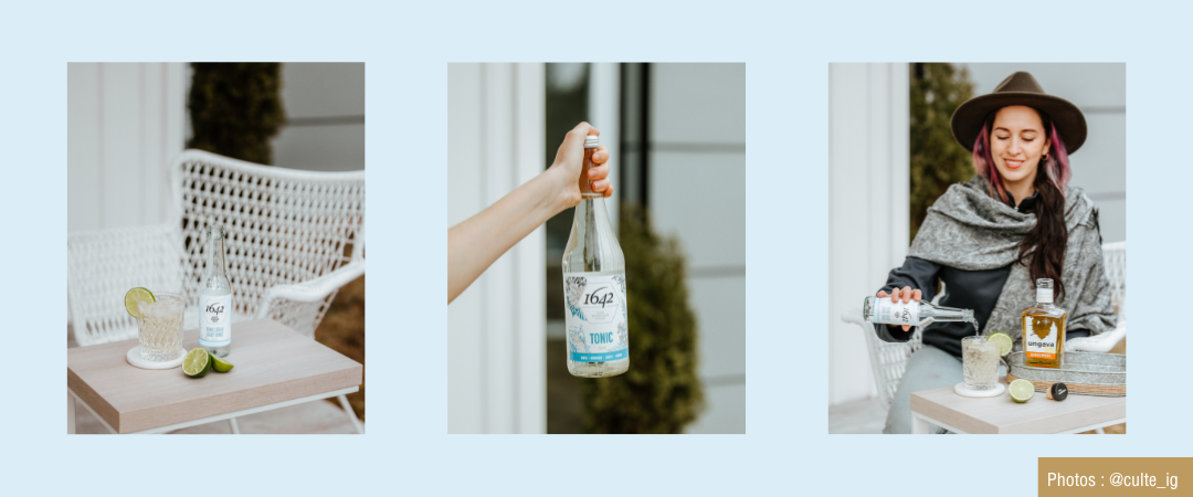 Les meilleurs accords Gin & 1642 Tonic et 1642 Tonic Léger