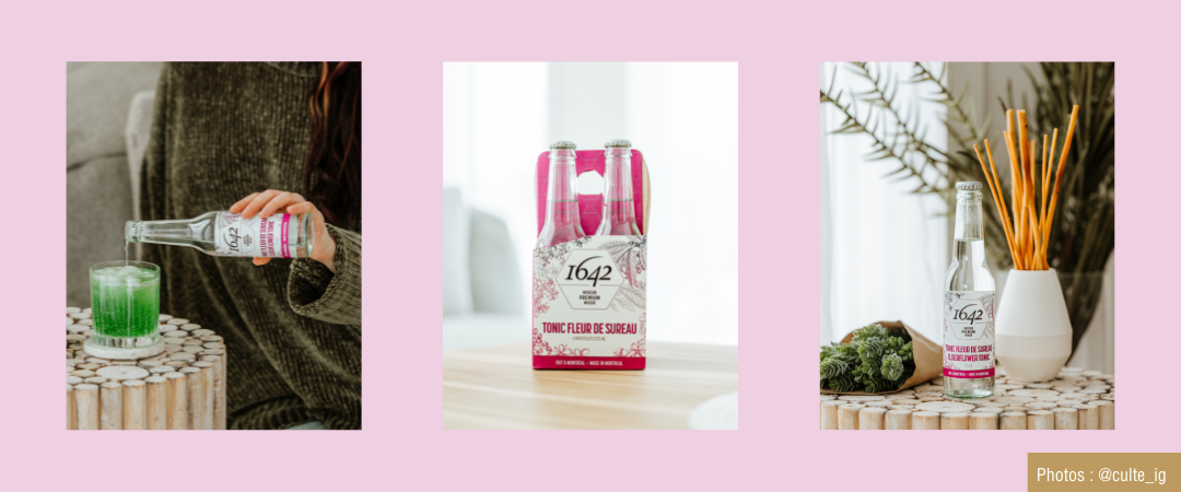 Les meilleurs accords Gin & 1642 Tonic fleur de sureau