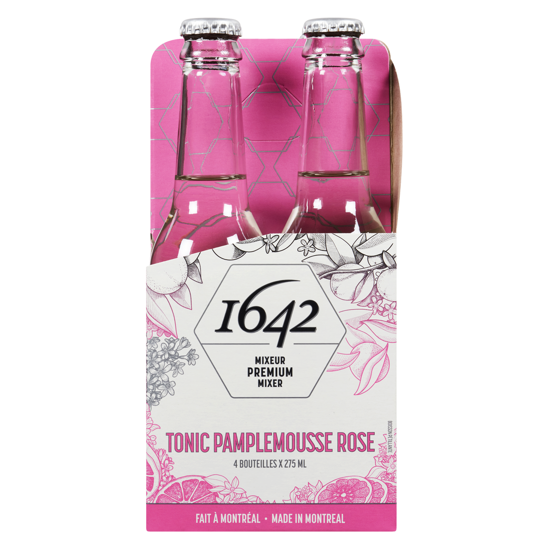 Tonic Pink Grapefruit - 1642 Tonics and Mixers