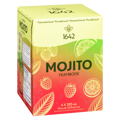 Mojito à la framboise sans alcool