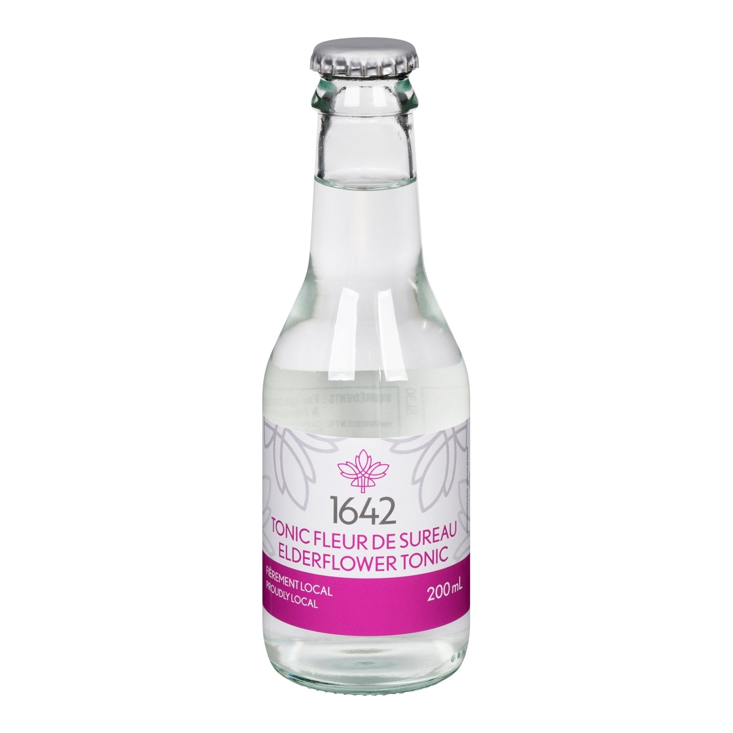1642 Tonic Elderflower — 200 ml bottle, front label