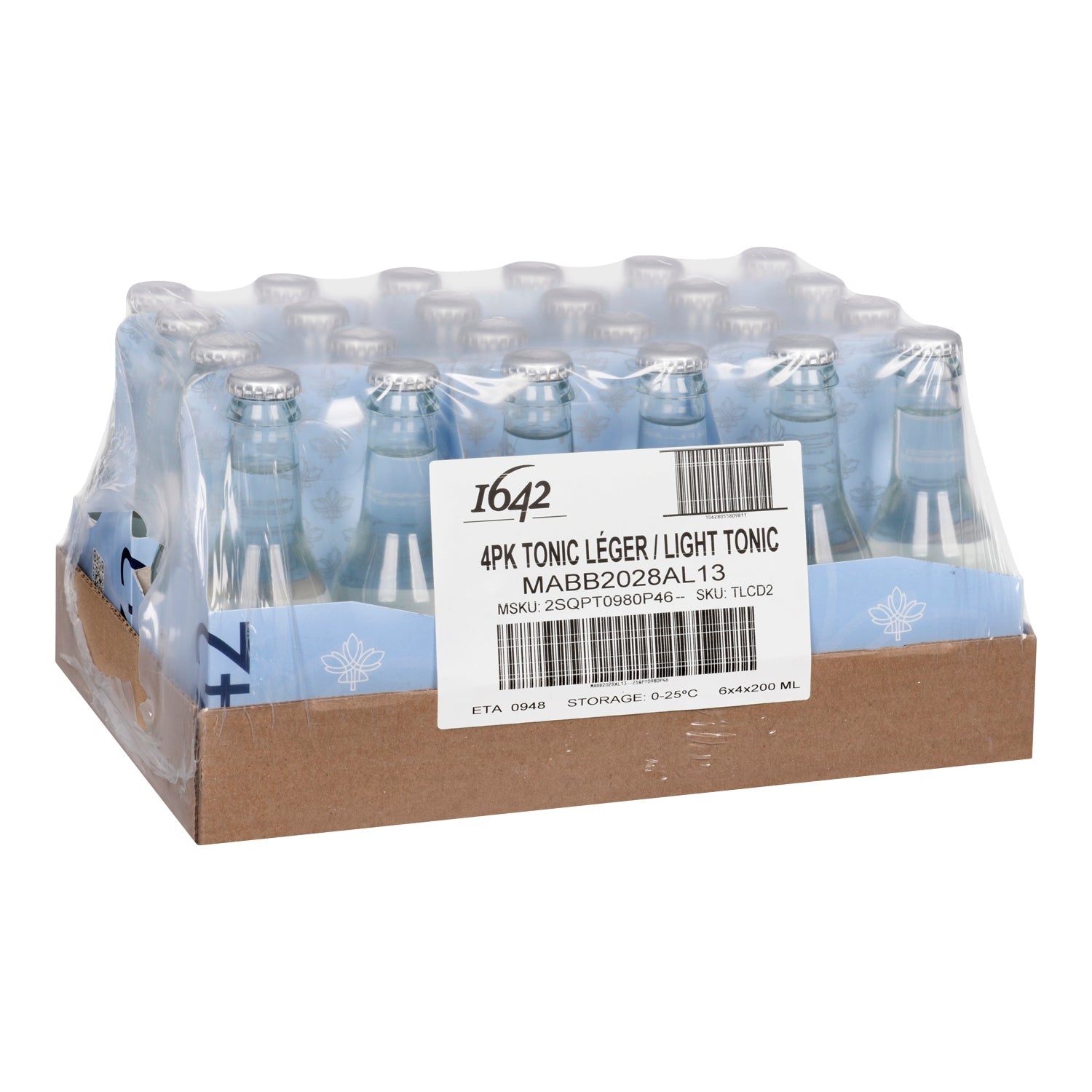 1642 Light Tonic — case , 6 x 4 x 200 ml