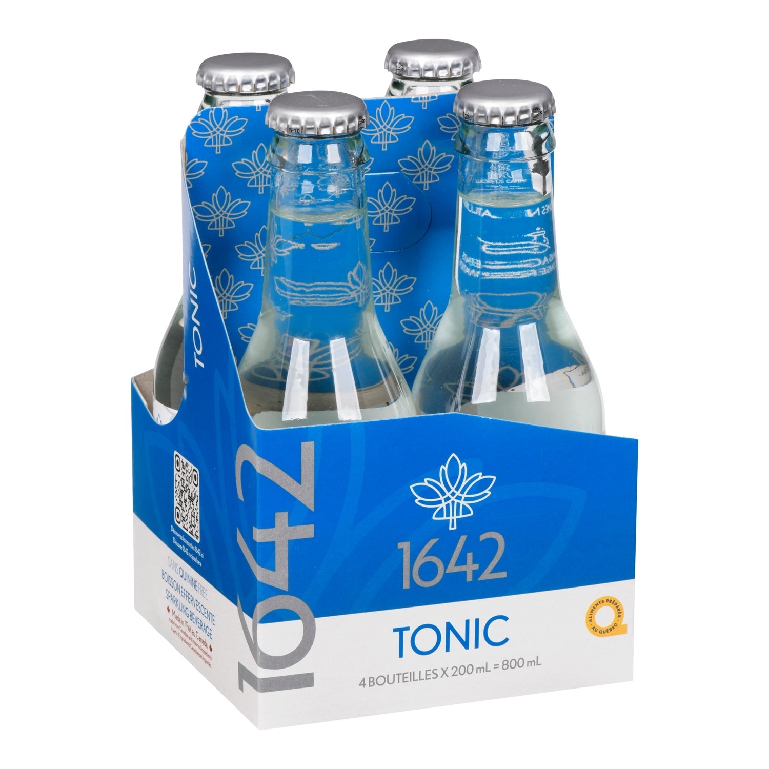1642 Tonic — emballage 4 x 200 ml, étiquette française