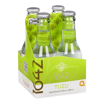 1642 Yuzu — emballage 4 x 200 ml, étiquette française