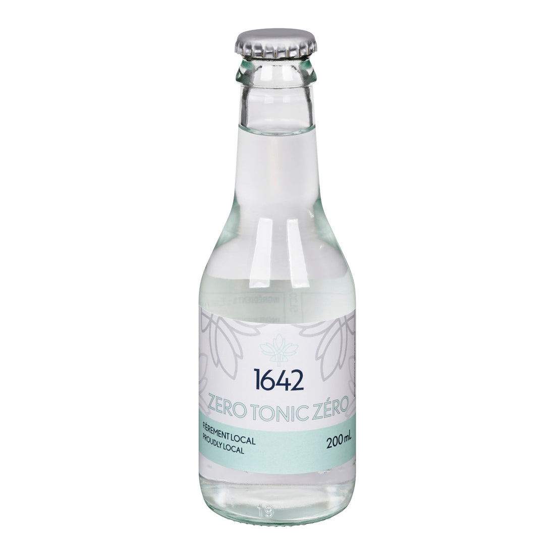 1642 Tonic Zero — 200 ml bottle, front view
