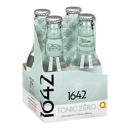 1642 Tonic Zero — 4 x 200 ml package, French label