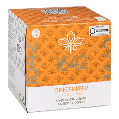 1642 Ginger Beer — 4 x 250 ml pack, English label