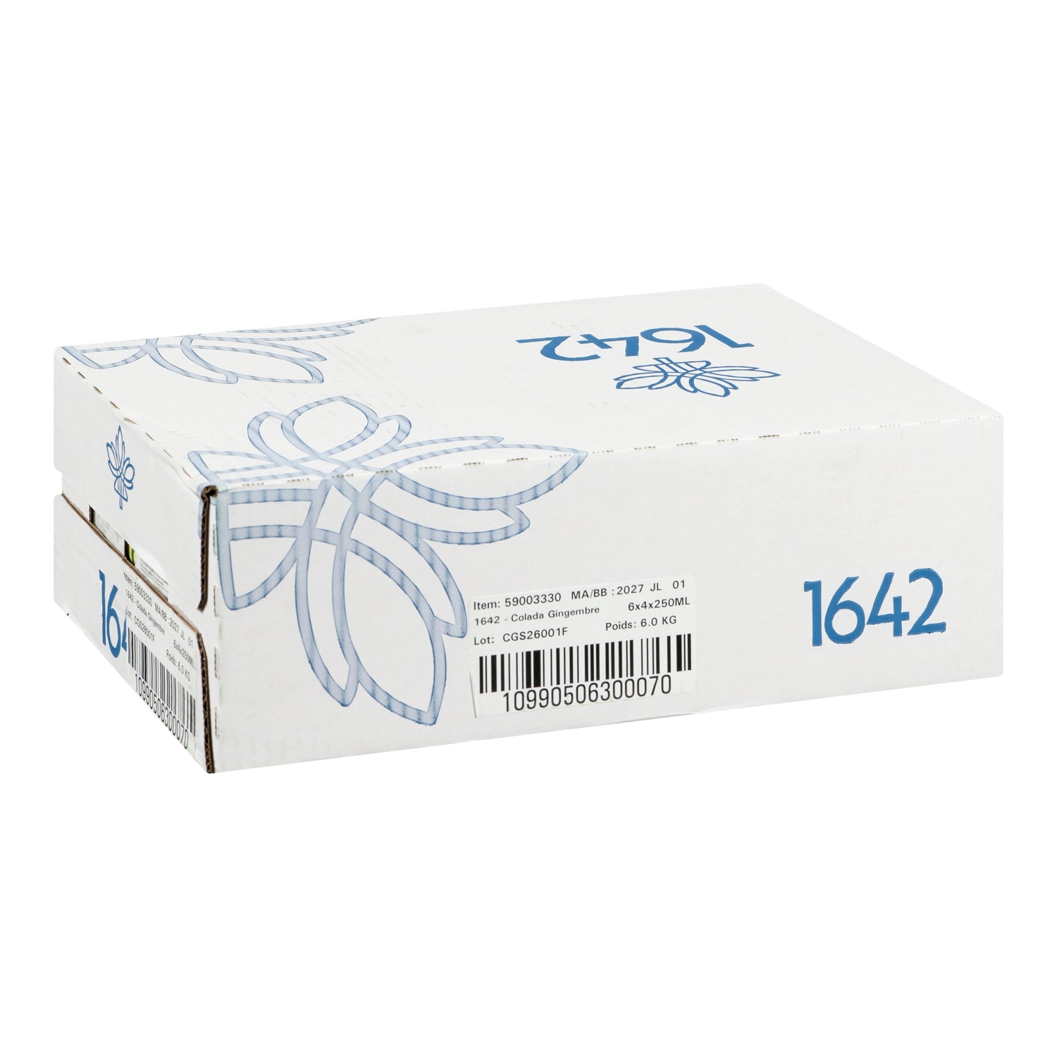 1642 Colada Gingembre — caisse 6 x 4 x 250 ml