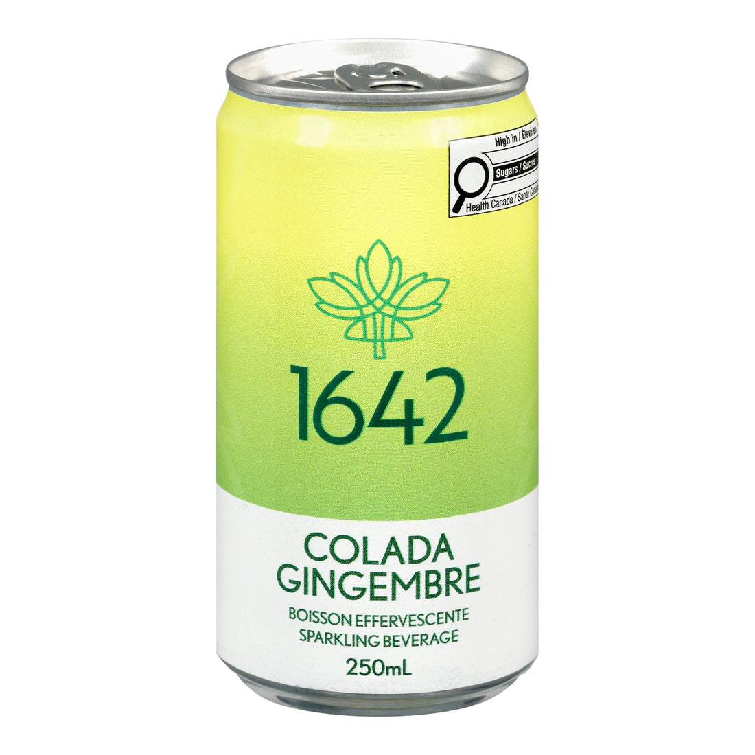 1642 Colada Gingembre — canette 250 ml, face avant
