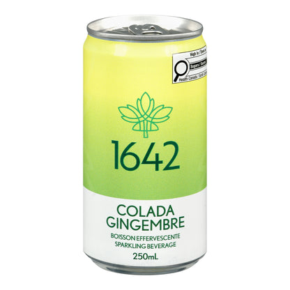 1642 Colada Gingembre — canette 250 ml, face avant