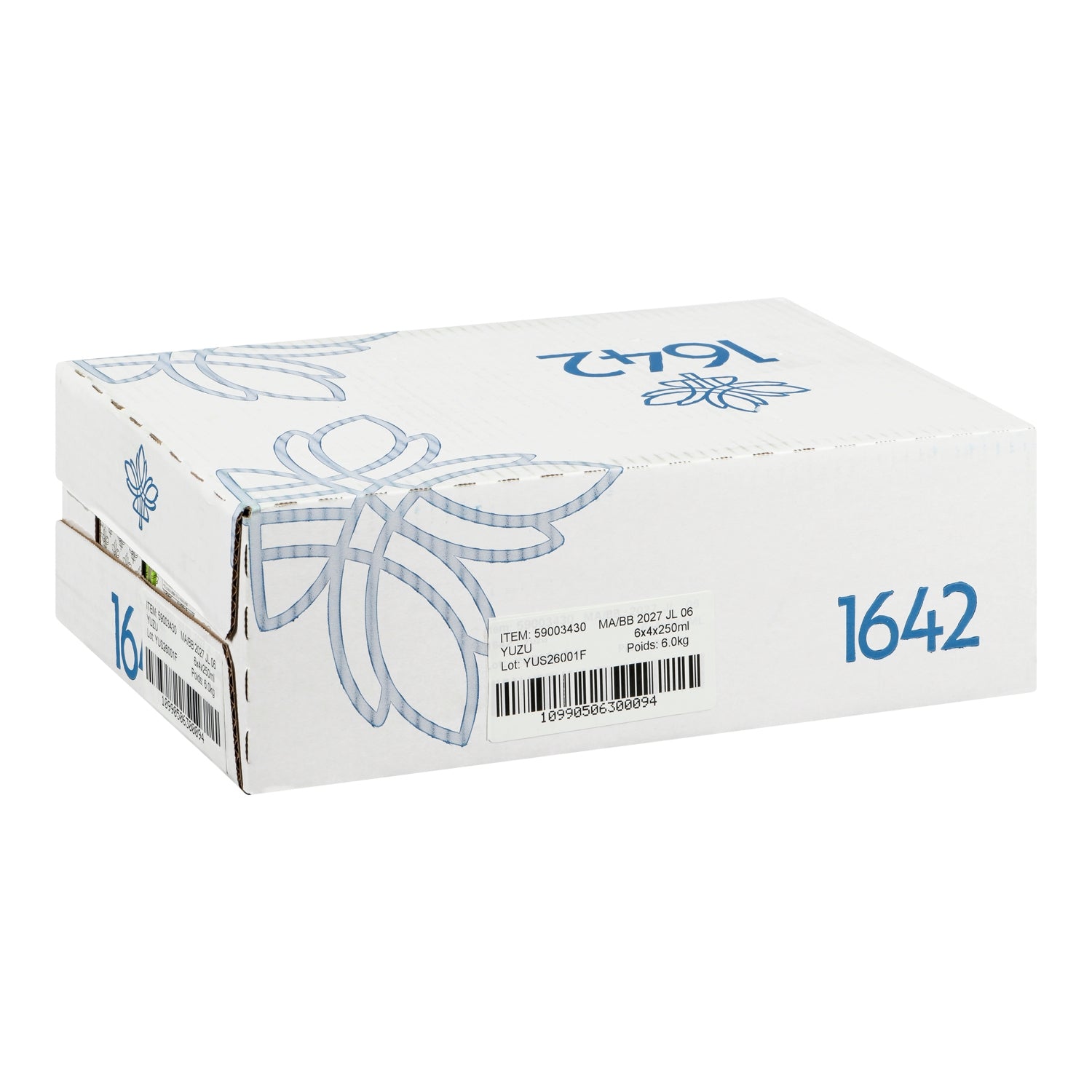 1642 Yuzu — caisse 6 x 4 x 250 ml