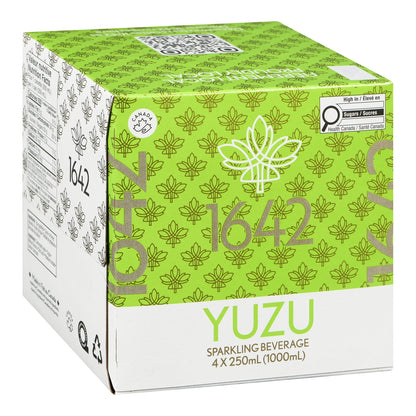 1642 Yuzu — 4 x 250 ml pack, English label