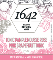 1642 Pink Grapefruit Tonic water