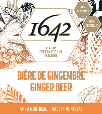 Bière de Gingembre - 1642 Tonics et Mixeurs