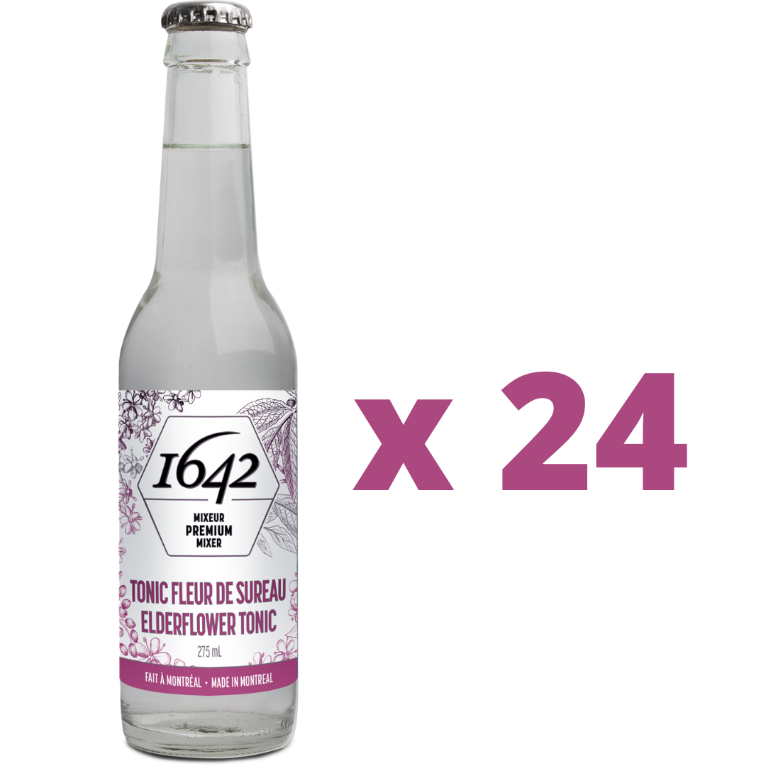 Tonic Fleur de sureau - 1642 Tonics et Mixeurs