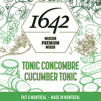 Tonic Cucumber - 1642 Tonics and Mixers